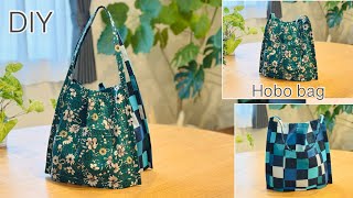 ちょっと変わったホーボーバッグ作り方How To Make Hobo Bag In Easiest Way  Easy Sewing Tutorials  Diy [upl. by Jerrome161]