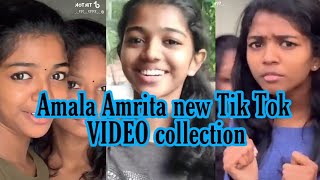 Amrita Amala latest Tik Tok VIDEO Collection  Devil quEEn  cute sisters [upl. by Ives112]