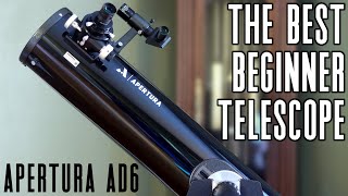 The Best Telescope for a Beginner  Apertura AD6 Review [upl. by Hannad430]