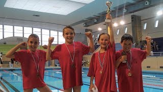 Eden 8 ans natation Avenir 1ere année nouveaux records Compétition CNB à Brest [upl. by Bergen]