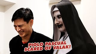 THE NUN MEETS SEVERINO MALLARI Valak scares Piolo Pascual at Mallari Fancon Prince De Guzman [upl. by Aihtekal33]