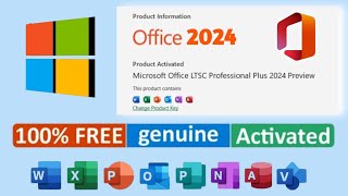 Download and Install Office 2024 from Microsoft  Free Genuine Version  Hindi [upl. by Kcaz]