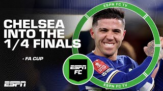 REACTION CHELSEA REACH THE LAST EIGHT OF FA CUP AFTER LEEDS WIN  ESPN FC [upl. by Franciskus]