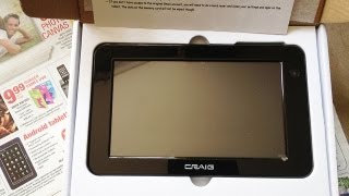 NEW 2012 CRAIG TABLET 7 INCH WIFI VERSION [upl. by Nwadahs92]