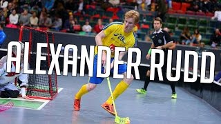 Alexander Rudd  Floorball Highlights  Goals Assists Passes amp Dribbles [upl. by Gradeigh132]