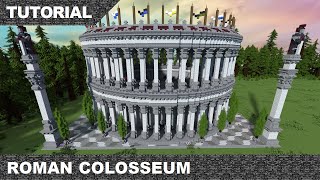 Minecraft Roman Colosseum Tutorial amp Download  part 1 [upl. by Adnahcal]