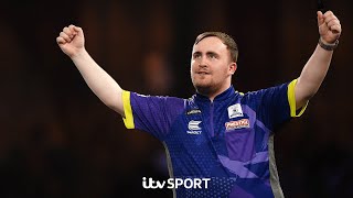 Luke Littler Throws 9Darter at the World Series 😳  ITV Sport  Bahrain Darts 24 [upl. by Ivanah]