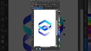 Como criar Design de Logo com argolas em vetor no CorelDRAW 138 shorts [upl. by Weig]