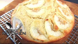 Swedish Apple Cake Äppelkaka  Video Recipe [upl. by Lecrad]