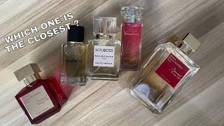 3 Baccarat Rouge 540 Clone  Dupe  Malaysian Brand [upl. by Kimon]