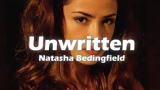 Natasha Bedingfield  Unwritten Lyrics [upl. by River]