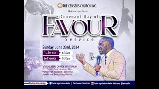 COVENANT DAY OF FAVOUR SERVICE 2ND SERVICE  23RD JUNE 2024 [upl. by Zednanref188]