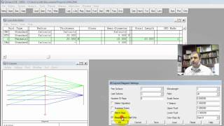 Zemax Tutorial  5  Paraxial to Real Lens [upl. by Ethbinium]