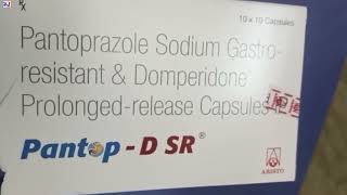 PantopDSR Capsule  Pantoprazole Sodium Gastro resistant amp Domperidone Prolongedrelease Capsules [upl. by Airetnuhs]