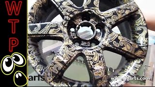 Water Transfer Printing  Hydrographics  Wheel Compilation  This is how we do it [upl. by Nyliret702]