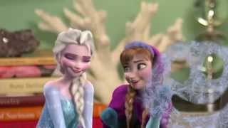 Frozen  Elsa and Anna Cute Smiley Moment [upl. by Piegari]