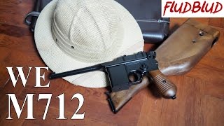 WE Airsoft C96M712 GBB Review [upl. by Hourigan]