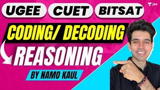 UGEE BITSAT CUET  Coding Decoding ugee bitsat cuet namokaul [upl. by Morel]