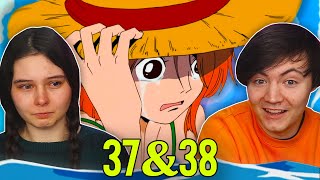 WALK TO ARLONG PARK 👒 One Piece Ep 37 amp 38 REACTION amp REVIEW [upl. by Berneta]