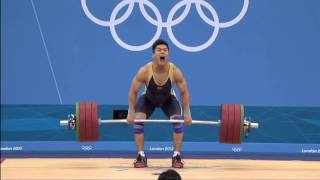 Lu xiaojun Clean and jerk world record 204 kg [upl. by Shaya]