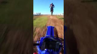 Yz250f vs Yz450f dirtbike motocross [upl. by Enylorac207]