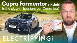 Cupra Formentor eHybrid 2021 review Is this plugin SUV our Cupra tea  Electrifying [upl. by Anomer]