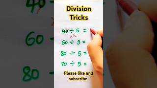 Lets learn division easy🤩 easymaths division easy tricks shorts shortsfeed like subscribe [upl. by Romola]