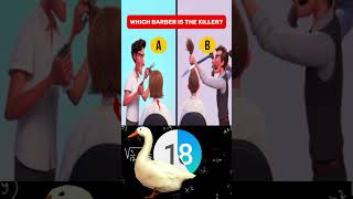 Which Barber Is The Killer riddle puzzle quiz enigma game iq story challenge logicgames [upl. by Ney]