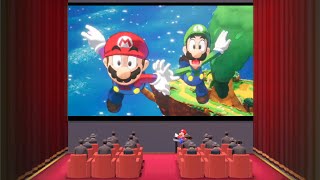 Mario Reacts to Nintendo Direct Mario and Luigi Brothership Release Announcement Mario Odyssey [upl. by Akirat]