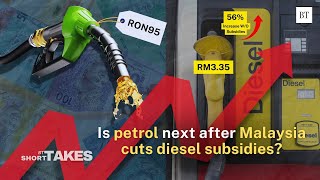 Is petrol next after Malaysia cuts diesel subsidies [upl. by Cristiona]