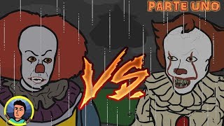 PENNYWISE CONOCE A PENNYWISE 1990  PARTE 1  ANIMACIÓN  LeMakiro [upl. by Ahsiekrats]