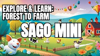 Forest and Farm Fun in Sago Mini School [upl. by Hulbard]