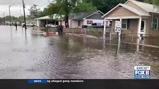 St John the Baptist Parish has heavy flooding in Garyville on Wednesday April 10 [upl. by Wightman]