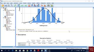 SPSS 8 Normal Distribution Test in 3 Approaches [upl. by Gilligan]