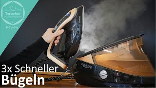 3x schneller Bügeln mit dem Premium Bügeleisen Tefal GV 9820  Hochdruckdampfbügelstation im Test [upl. by Cailly]