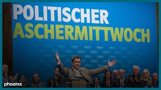 Politischer Aschermittwoch der Parteien 2023 [upl. by Joanne]