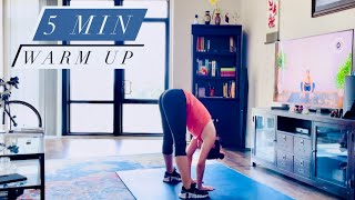 5 MIN WARM UP FOR AT HOME WORKOUTS Full Body [upl. by Ogren]