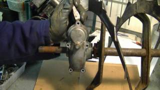 Auger Gear Box Repair on Honda Snowblower Part 13 [upl. by Annaet]