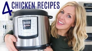 4 EASY Instant Pot Chicken Recipes  Perfect for Beginners [upl. by Assirehs]