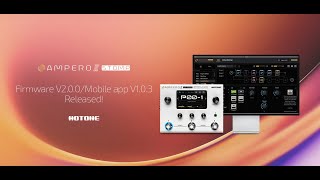 Ampero II Stomp Firmware update V200  Tutorial [upl. by Mahgirb806]