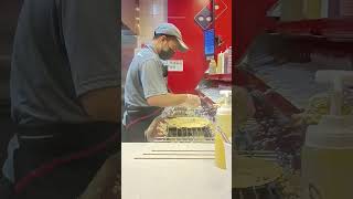 🔥Dominos Pizza Making 🍕🍕🍕shortsmanasilaayopizzadominos [upl. by Lalad]