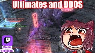 Playing Ultimates Through DDOS Stream Highlights [upl. by Atinar]