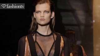 Gucci SpringSummer 2014  Milan Fashion Week MFW  FashionTV [upl. by Bonn]