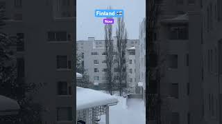 now finland espoo helsinki lifeinfinland europe lifeineurope winterinfinland winter [upl. by Iek]