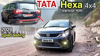 Tata hexa 2021 safari edition BS6spied test in indiaLaunching soon [upl. by Otrevire501]