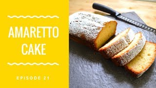 ALMOND POUND CAKE RECIPE How To Make Amaretto Cake [upl. by Lady]