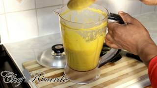 Quick amp Easy Healthy Carrot Soup  Recipes By Chef Ricardo [upl. by Kliber]