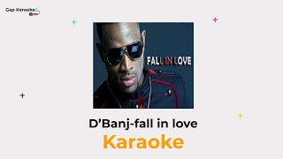 Dbanj Fall in love karaoke [upl. by Elehcin]