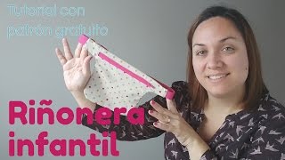 Riñonera infantil DIY con patrón gratis [upl. by Elliot]