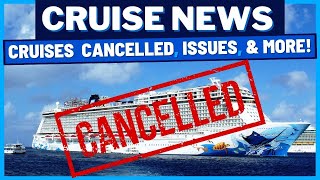 CRUISE NEWS Royal Caribbean Propulsion Issues NCL Cancels 3 Months of Cruises Carnival VIFP [upl. by Nashbar20]